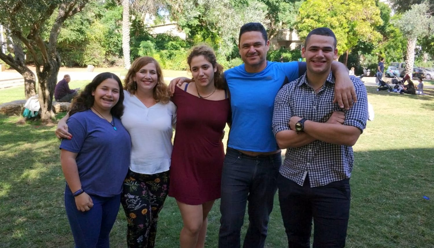 "עברתי לעומר כי רציתי מקום טוב לגדל את הילדים שלי". צילום: פרטי