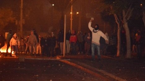 התפרעות ברהט (צילום ארכיון: דוברות המשטרה)