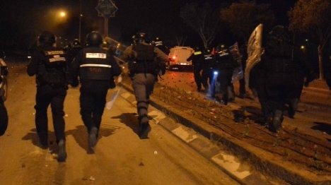 מהומות ברהט. צילום ארכיון: דוברות המשטרה