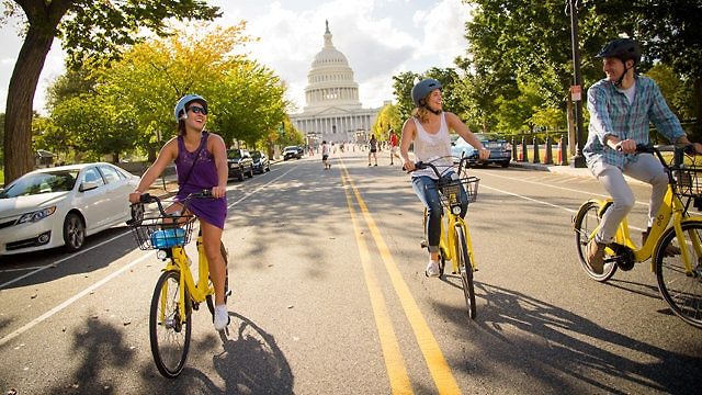 ofo בחו"ל: האופניים השיתופיים בפעולה(צילום: ofo)