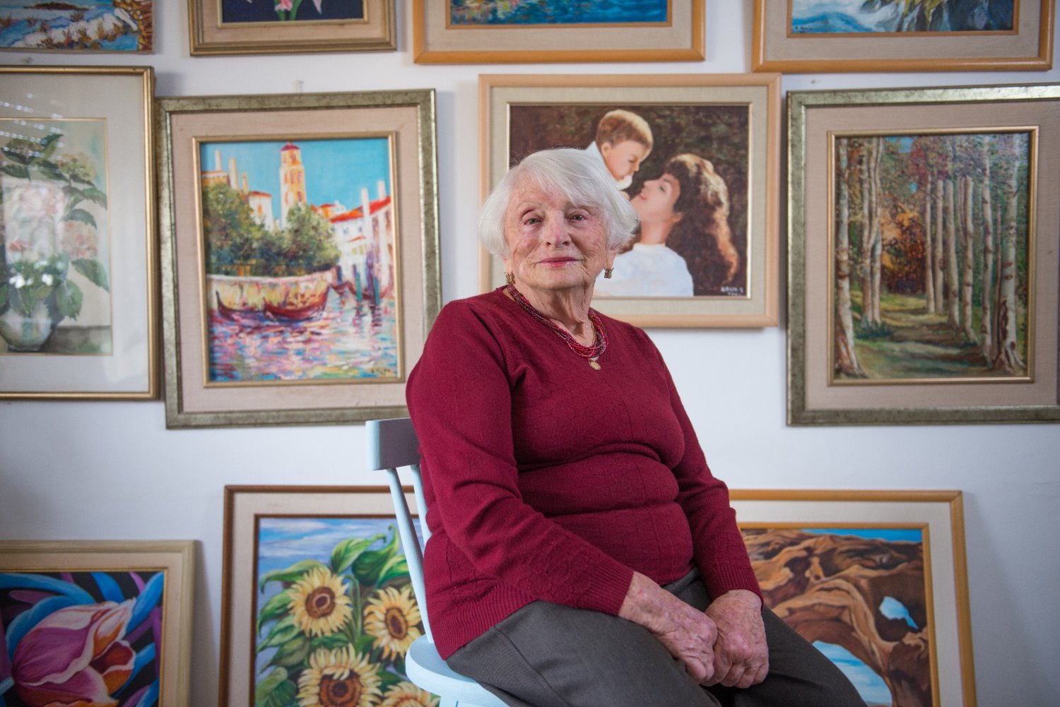 אילנה ברונר, ילידת 1929. צילום: ניר שמול