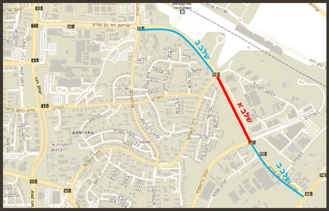 העבודות יבוצעו בשני שלבים. צילום: עיריית באר שבע