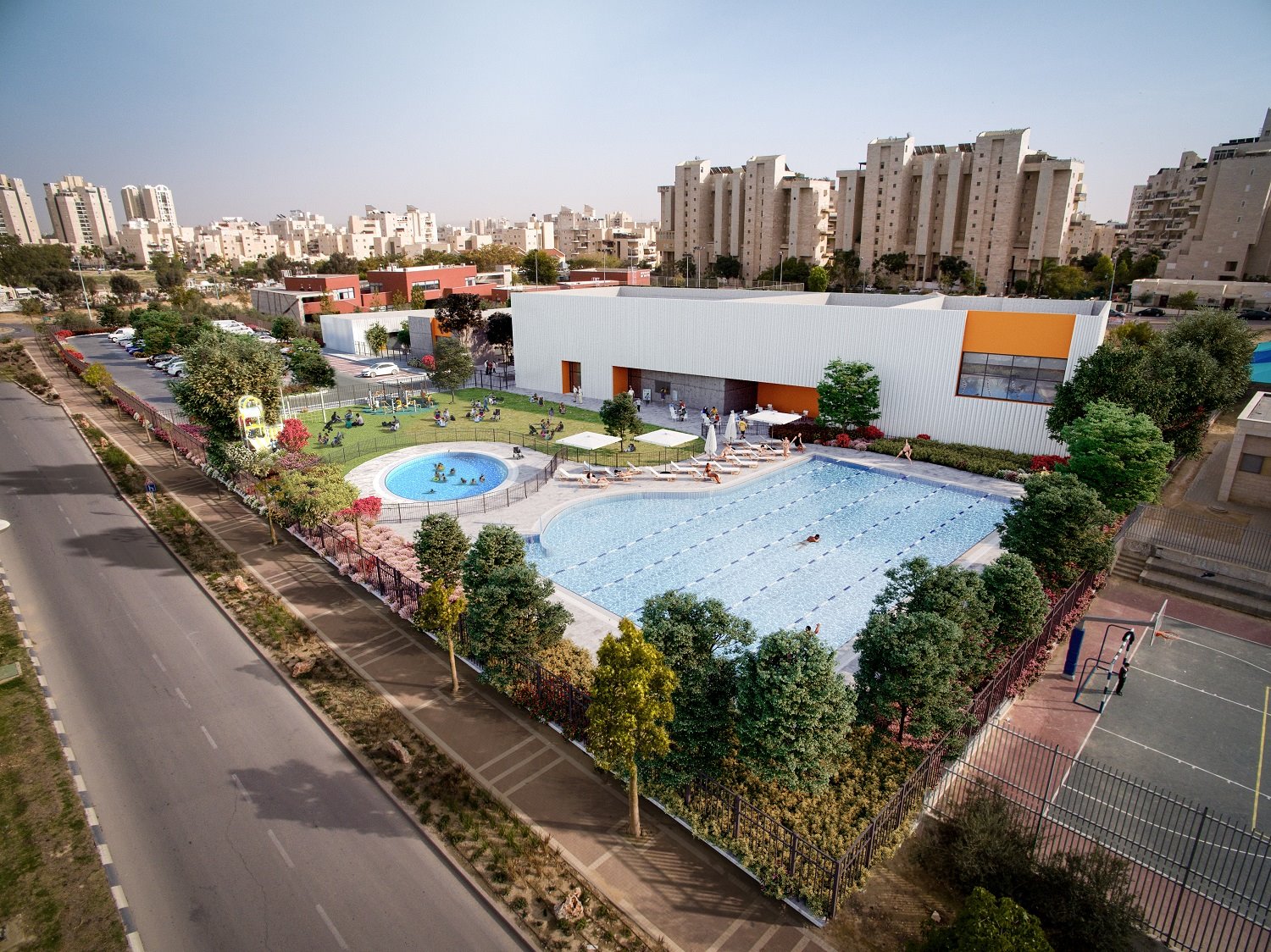 נוה בריאות. הדמיה באדיבות אריסטו אדריכלים