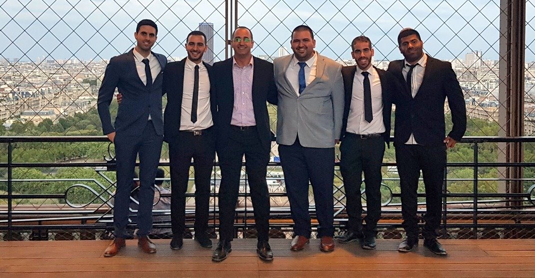 הסטודנטים בכנס בפריז. קרדיט למכללה