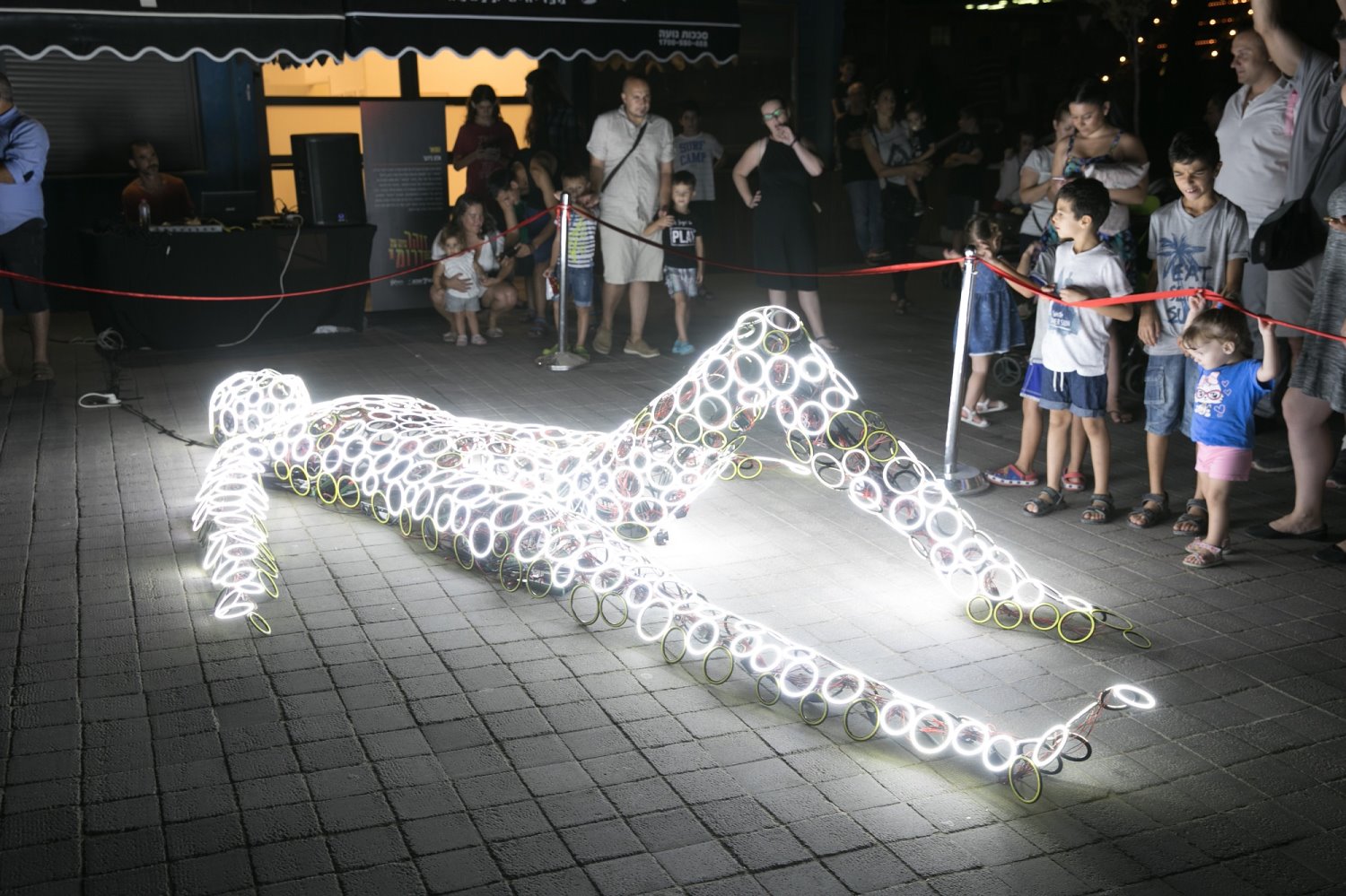 מיצגי אור בעיר העתיקה. צילום: דייגו מיטלברג