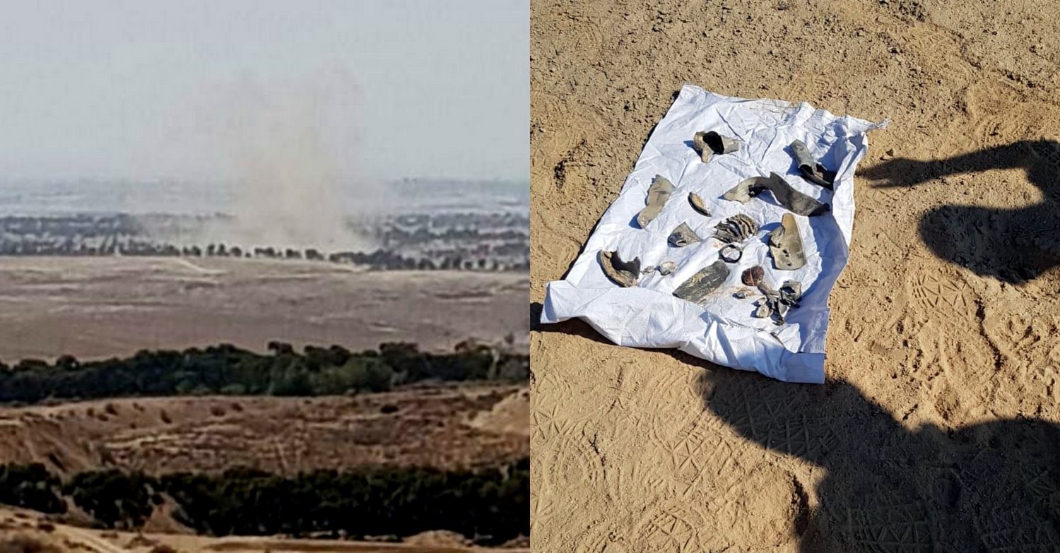 אזעקת צבע אדום בבאר שבע, לראשונה מאז "צוק איתן". צילום דוברות המשטרה 