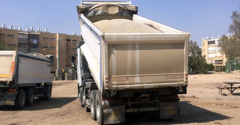 תחילת העבודות. צילום באדיבות עיריית באר שבע