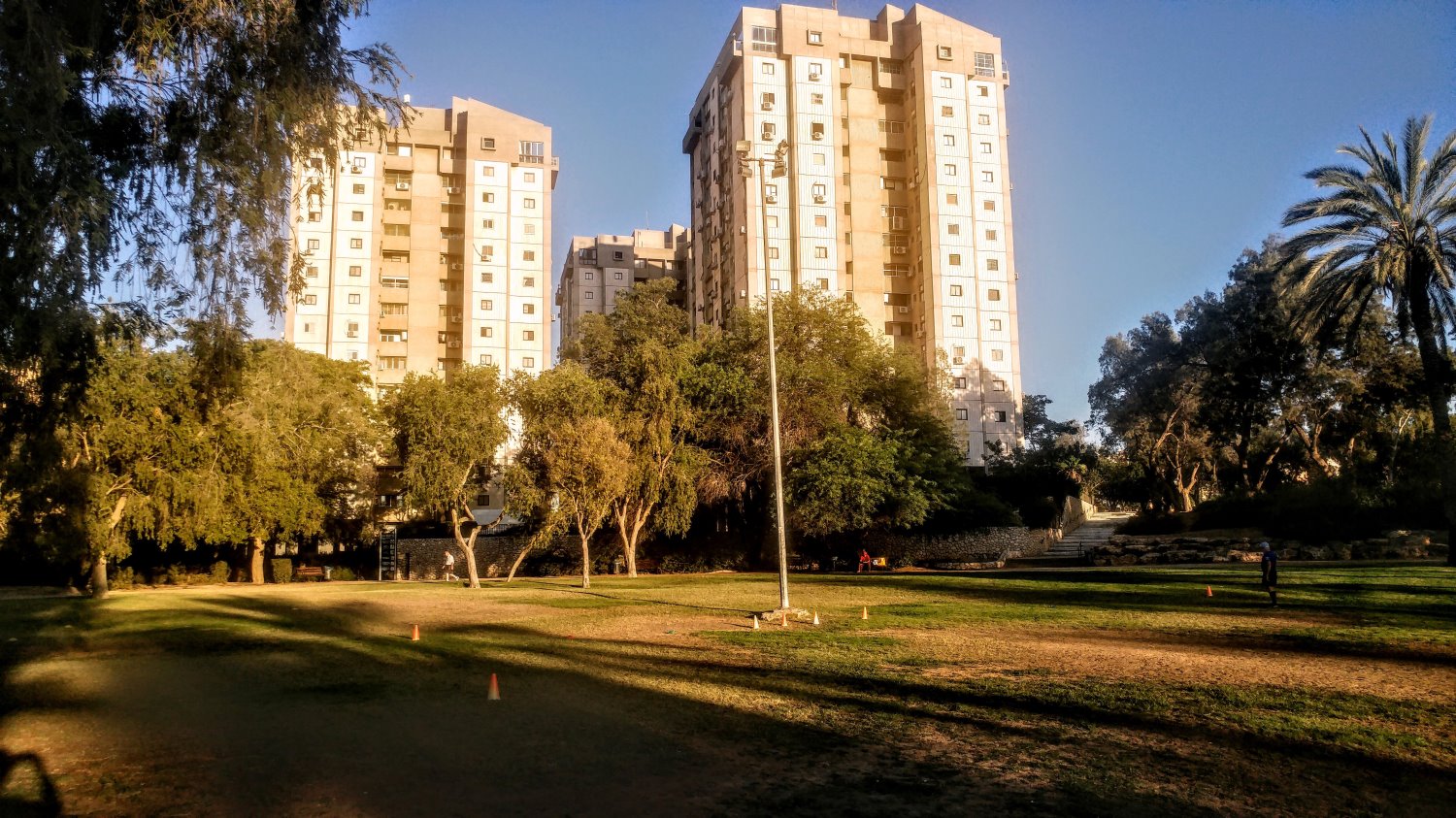 פארק שכונה ה': יופקע מהתושבים בשל פרויקט מגדלים? צילום: שרון טל