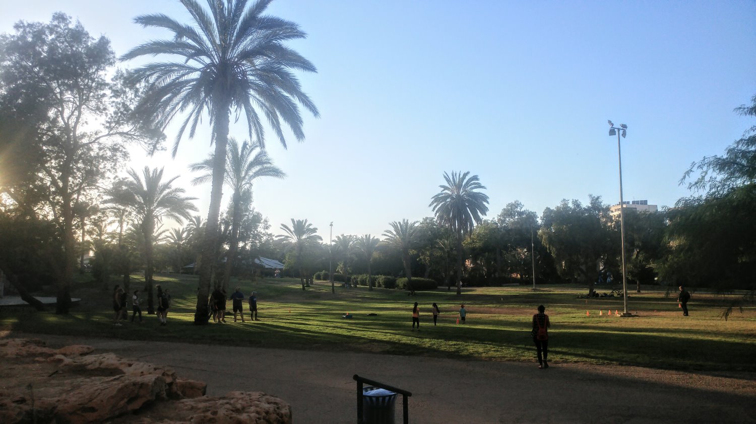 פארק שכונה ה'. מה יעלה בגורלו? צילום: שרון טל