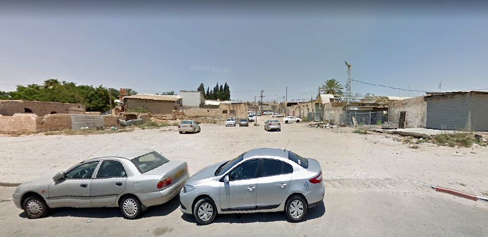 שטח לא מנוצל עם המון פוטנציאל בשדרות אימבר. צילום: גוגל מפות 