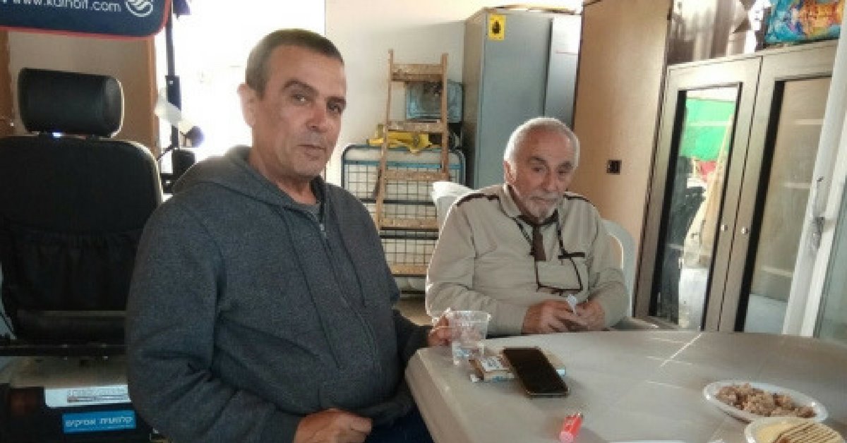 פימה פיינבלום ויהודה אלוש. צילום פרטי