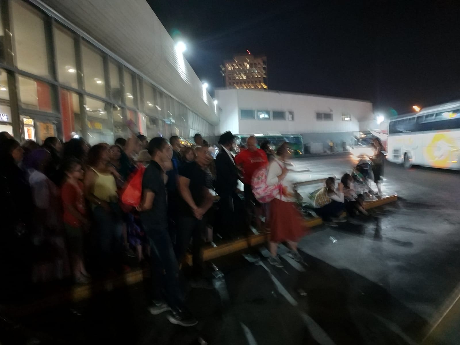  "שעתיים וחצי חיכיתי בתחנה". צילום: פרטי