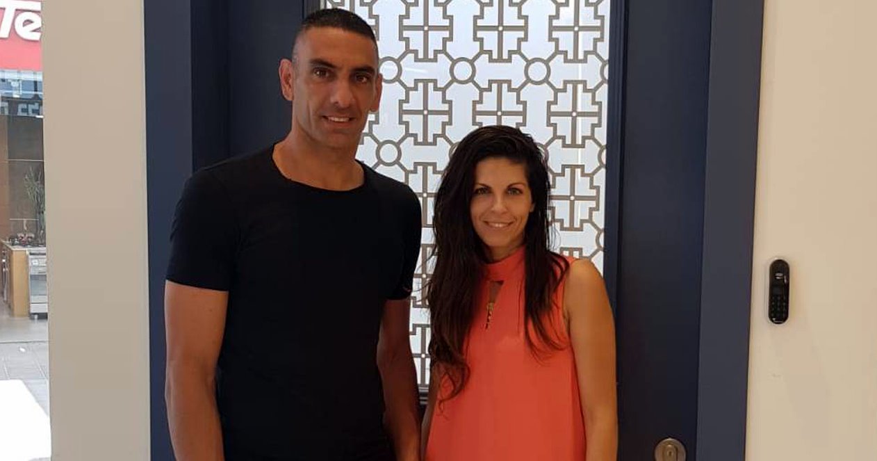 דודו גורש ואודליה חונן מנכלית דיזיין פלוס. צילום - יחצ דיזיין פלוס