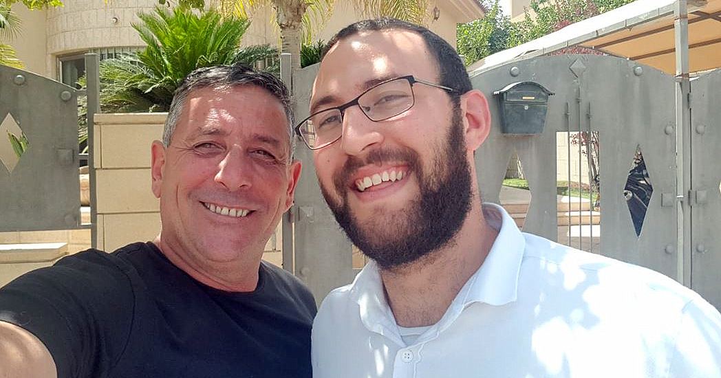 גידי שירי ורוני טסלר. צילום עצמי