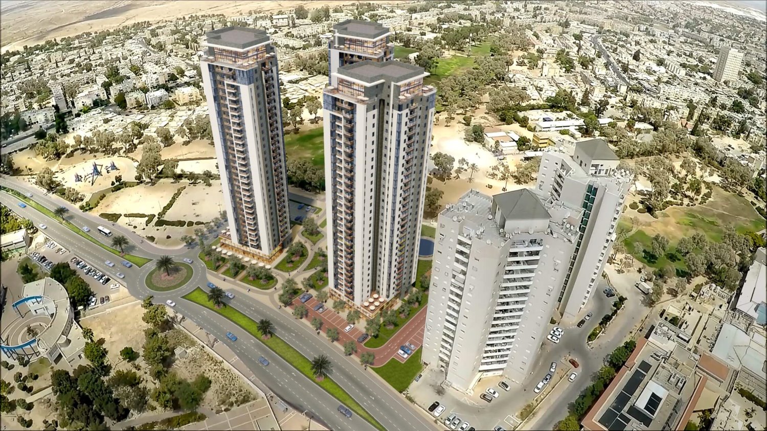 פרויקט "אפי קפיטל באר שבע". צילום הדמיה מתוך אתר אפי קפיטל