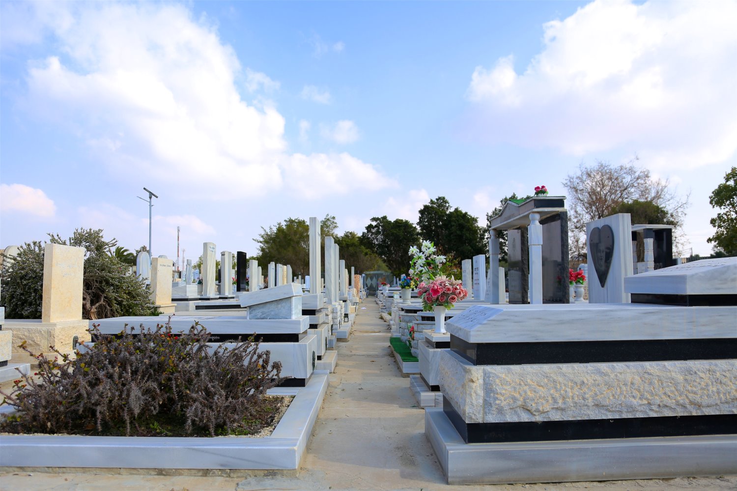 בית העלמין בבאר שבע. צילום: כרמל קיסרי