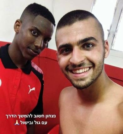 גם בישל וגם הבקיע- נועם דיעי. צילום: אינסטגרם