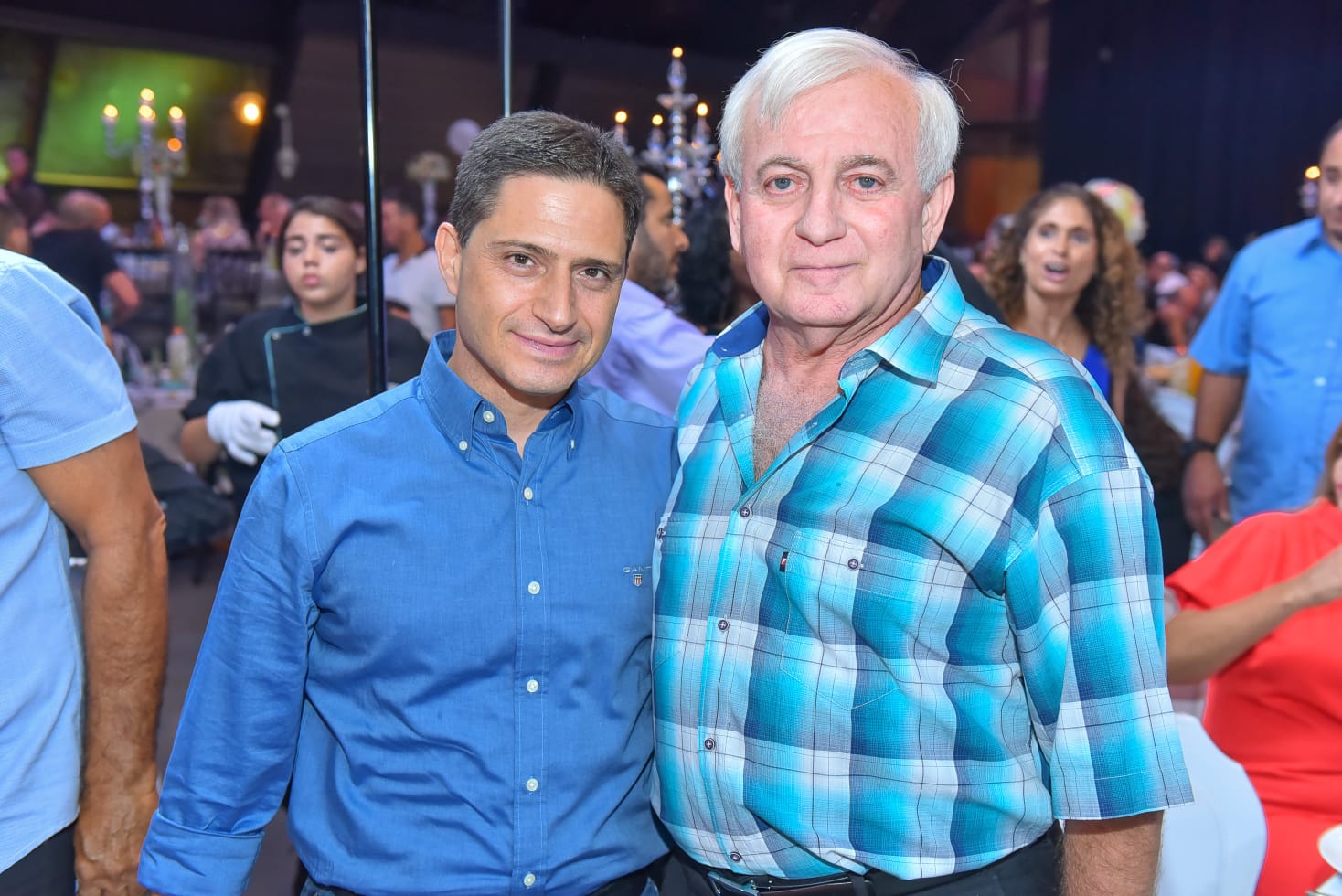 אברהם וינברגר ורוביק דנילוביץ'. צילום: באדיבות סיעת "דרך חדשה"