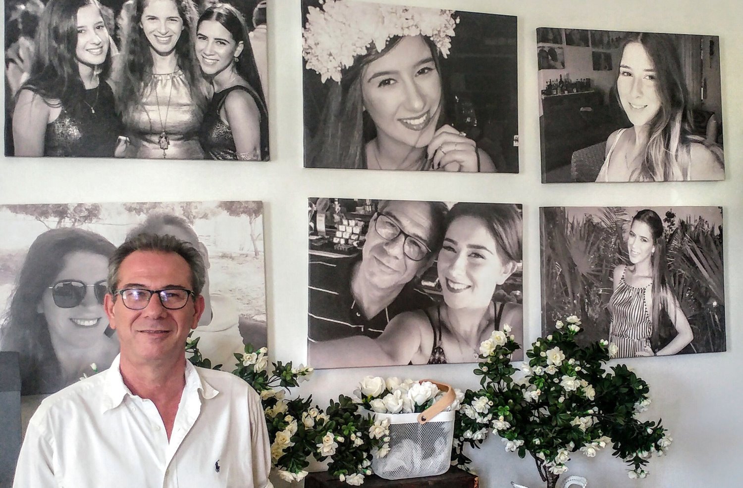 שלומי שטרית, מקורותיו בבאר שבע, תושב להבים כ-20 שנה. צילום: שרון טל