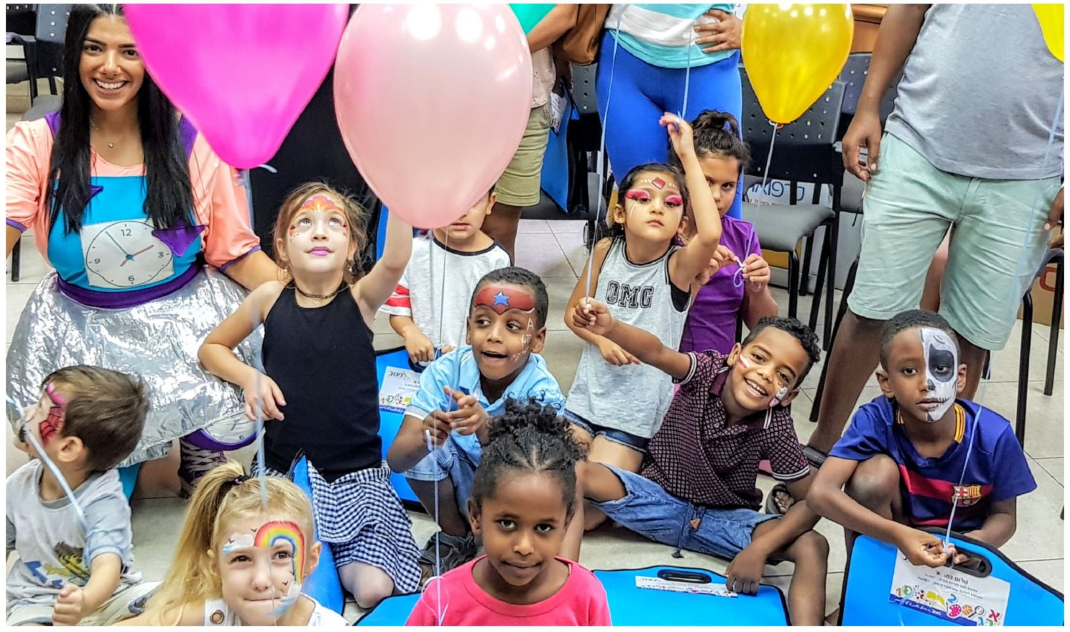 פעילות לילדי כתה א באר שבע. צילום: יחצ