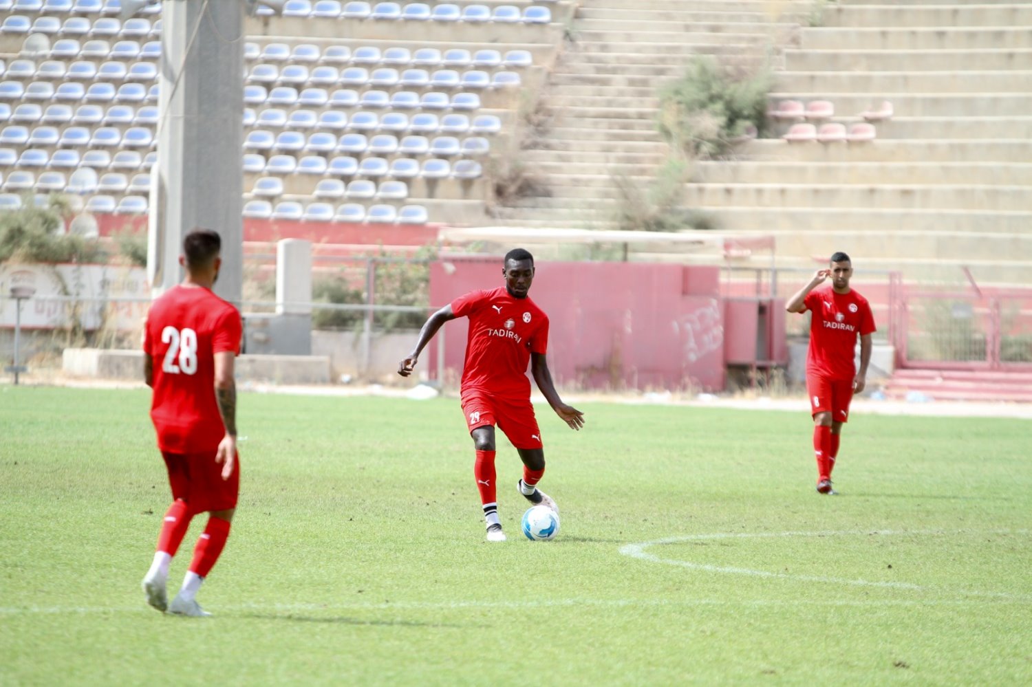 יוני אליאס חזר מפציעה והרשים. צילום: זאב דיקמן