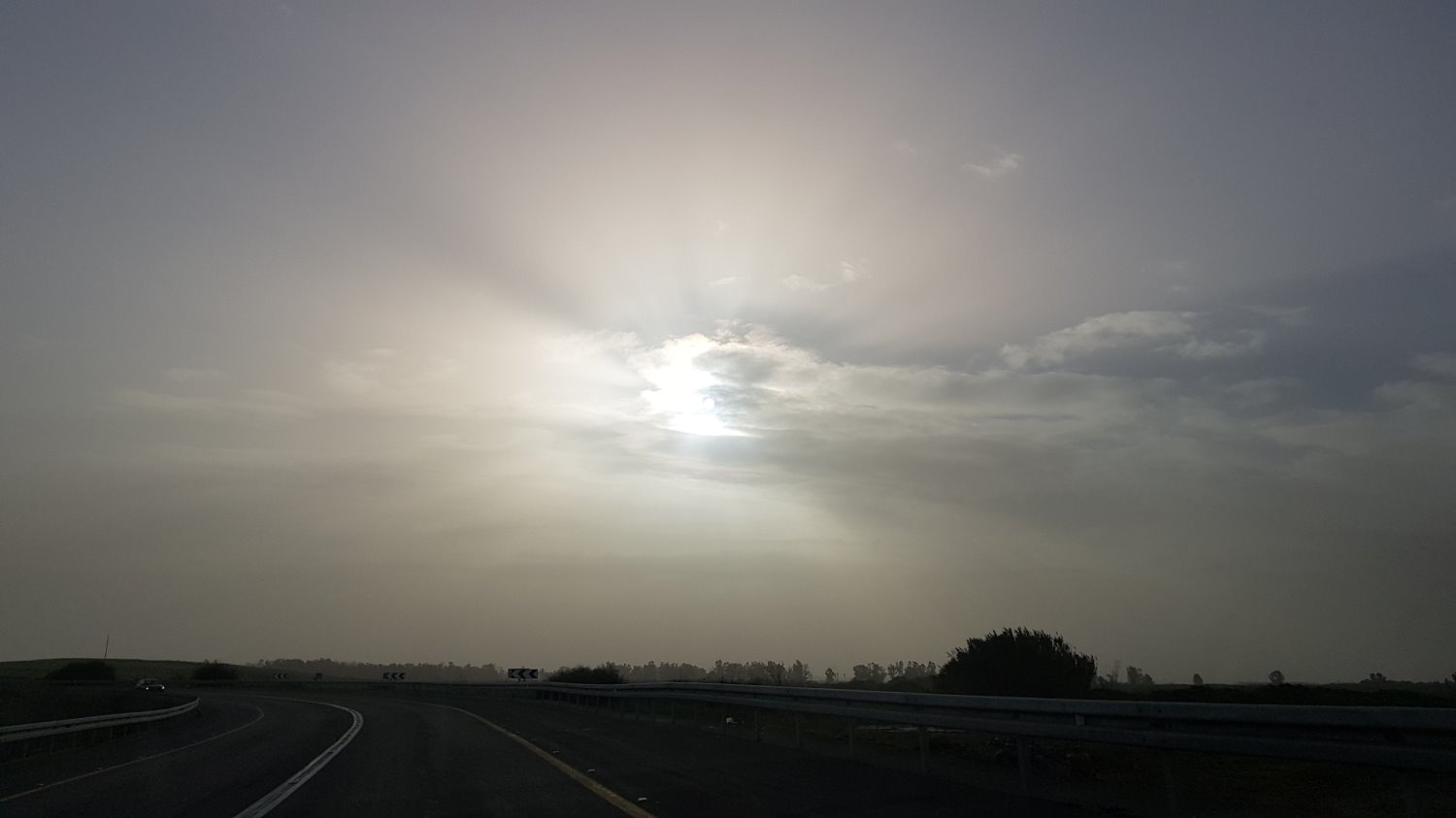 האובך יתחלף בגשם