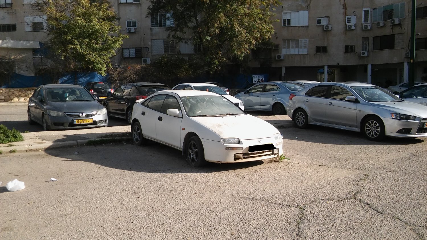 הרכב עומד נטוש 6 שנים, המגנזיום נשאר במצב טוב