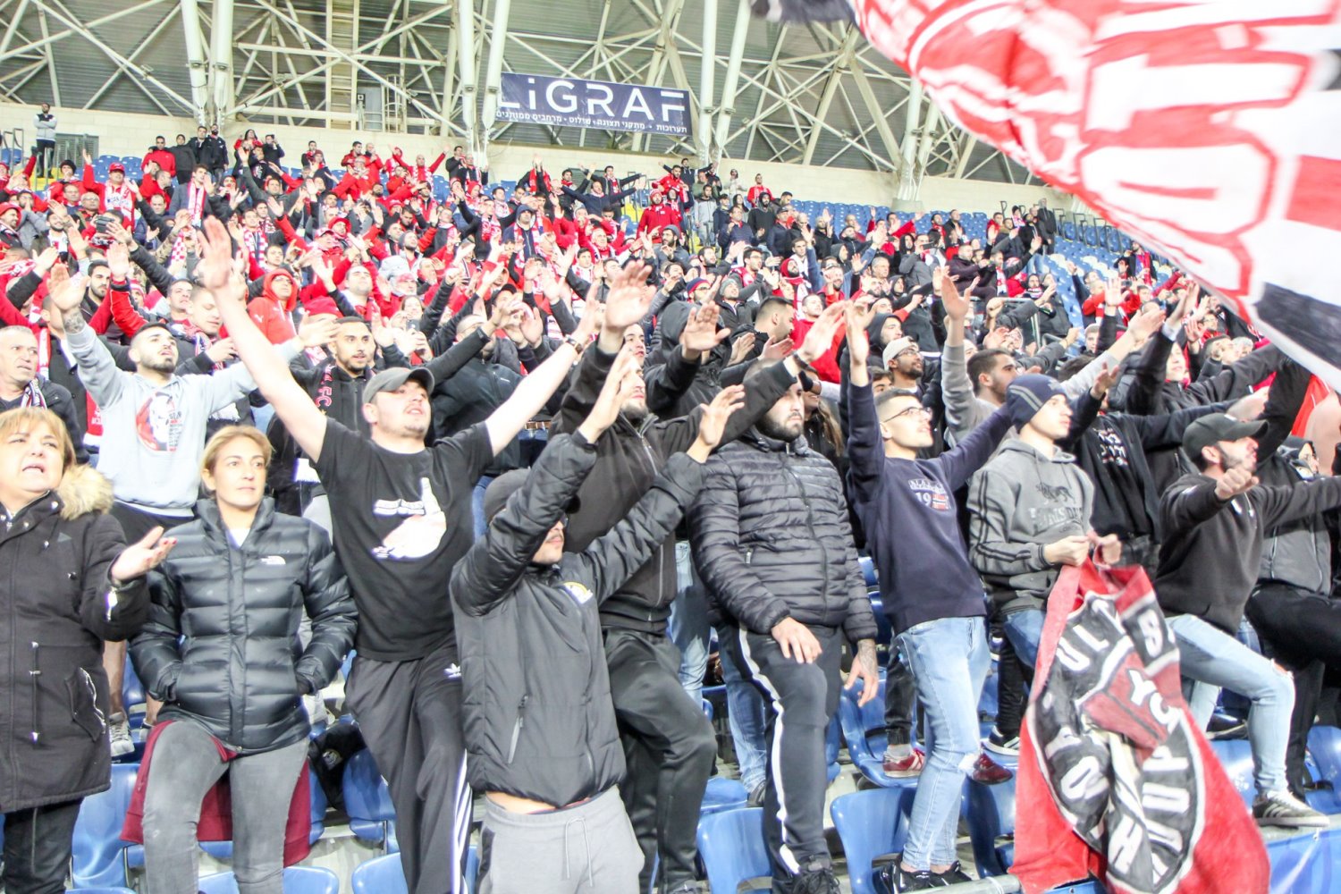 הדבר היחידי שהיה יציב העונה: הקהל. צילום: זאב דיקמן