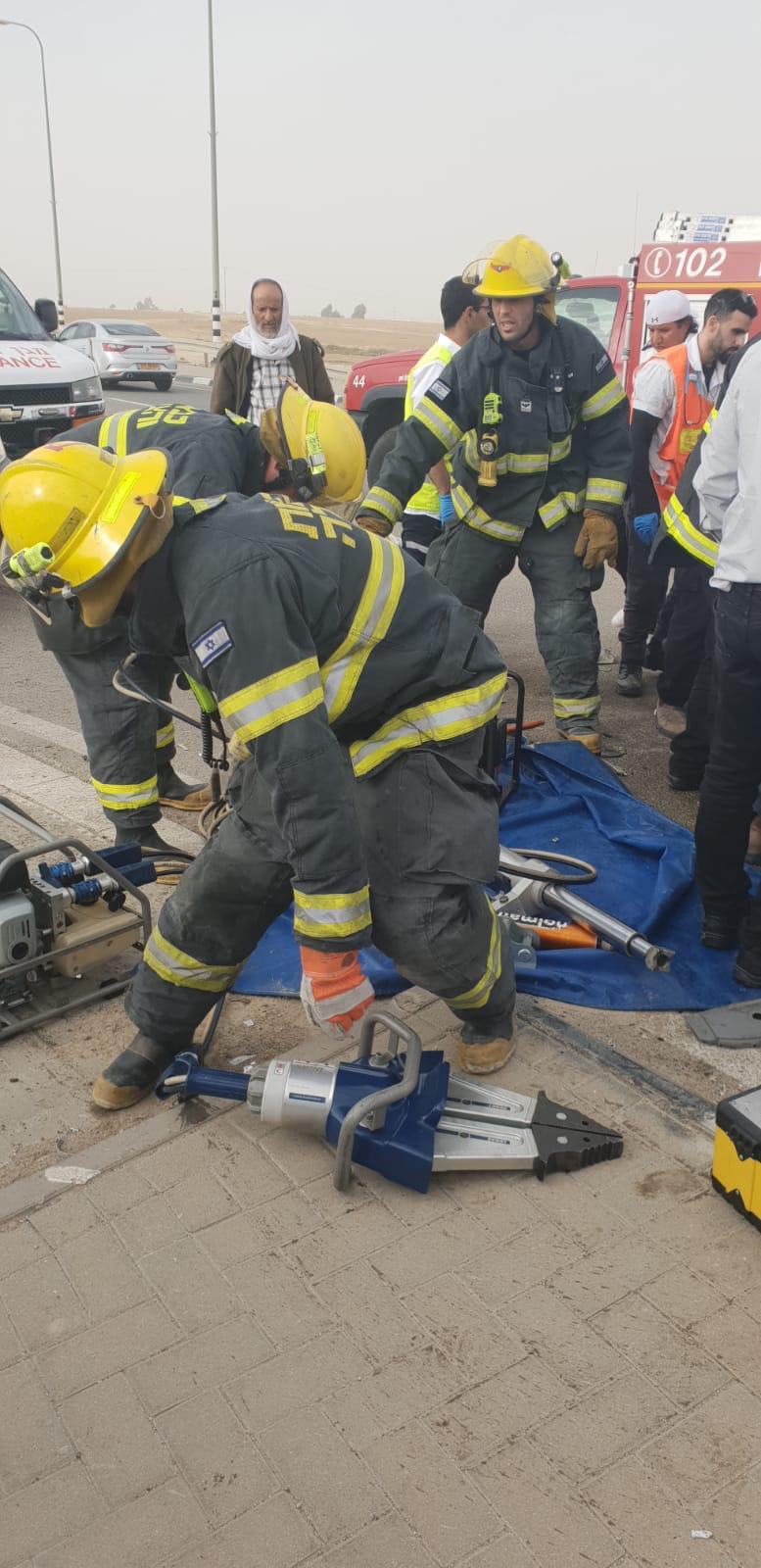 צילום:  דוברות כבאות והצלה לישראל נגב מזרחי