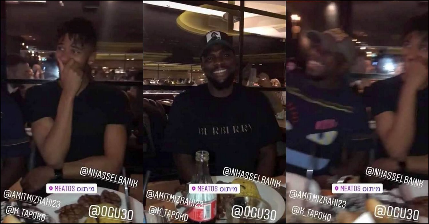 האסלבנק, אוגו וטאפוקו. צילום מסך מתוך האינסטגרם