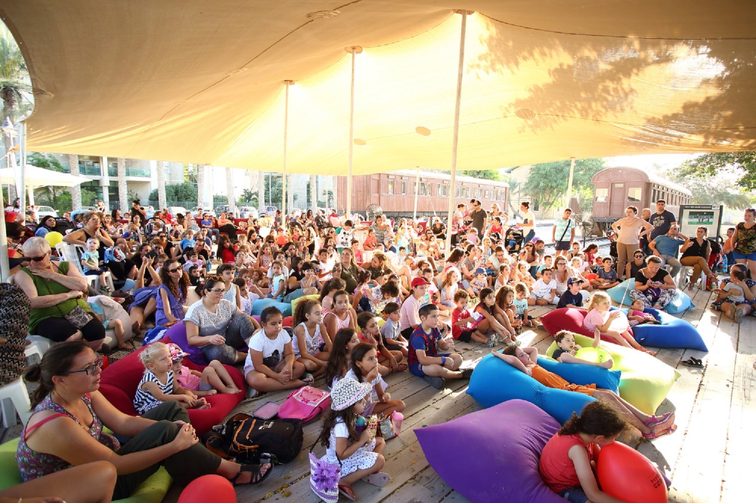 צילום: מישל אמזלג  - הפנינג בקטר