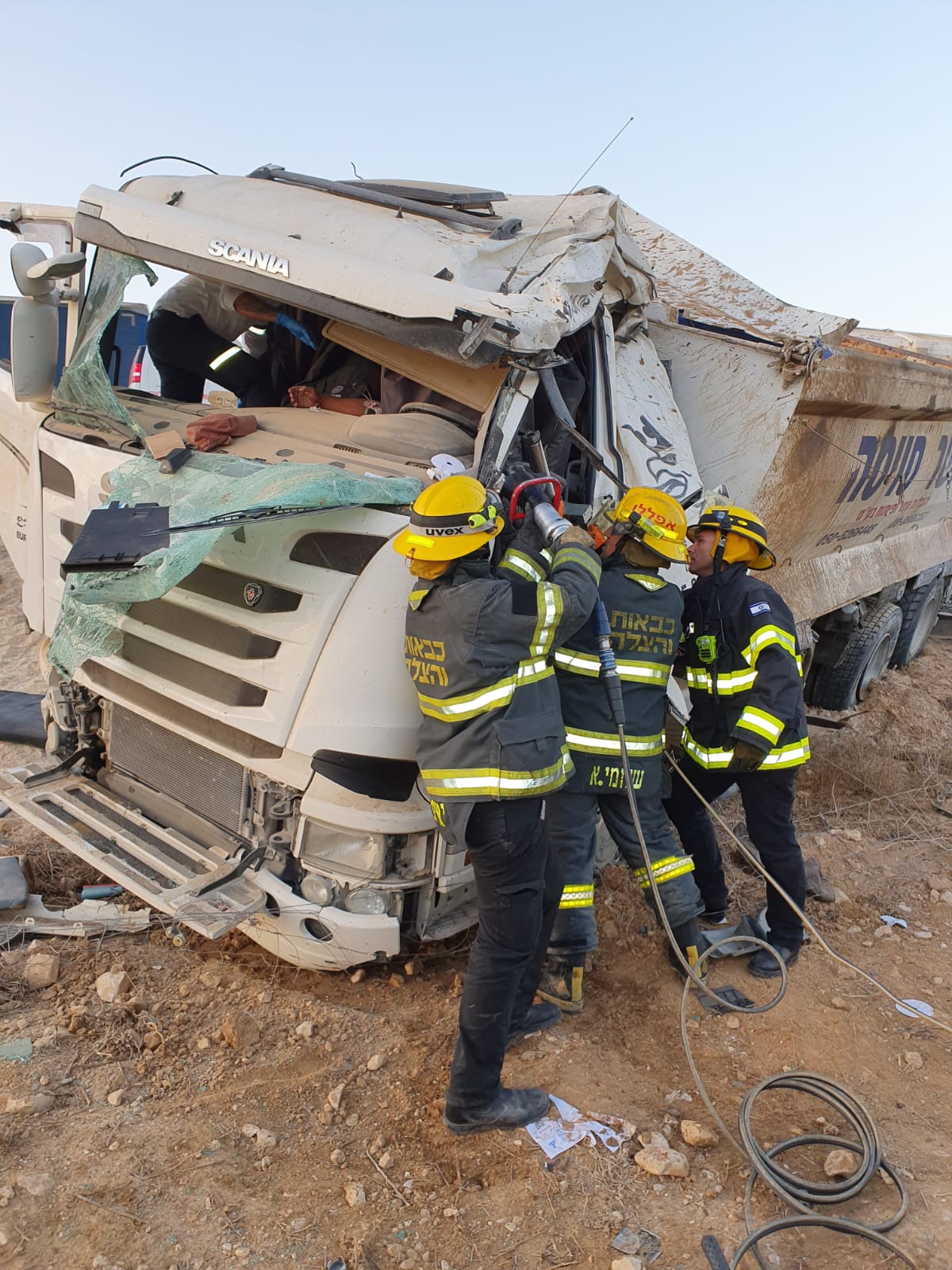 צילום: תיעוד מבצעי כבאות והצלה נגב