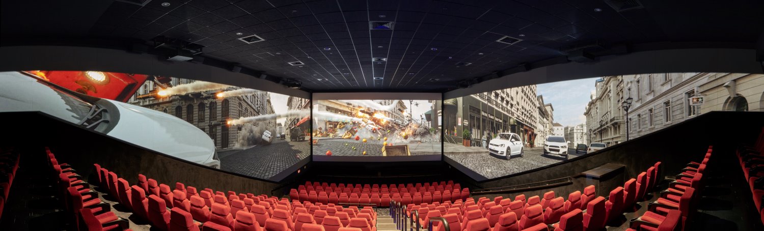 אולם ScreenX | צילום: אייל תגר