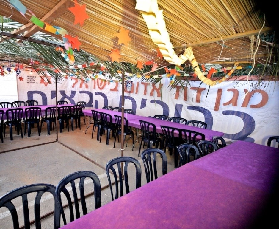  בונים סוכה בצורה בטוחה | צילום: מד&quot;א