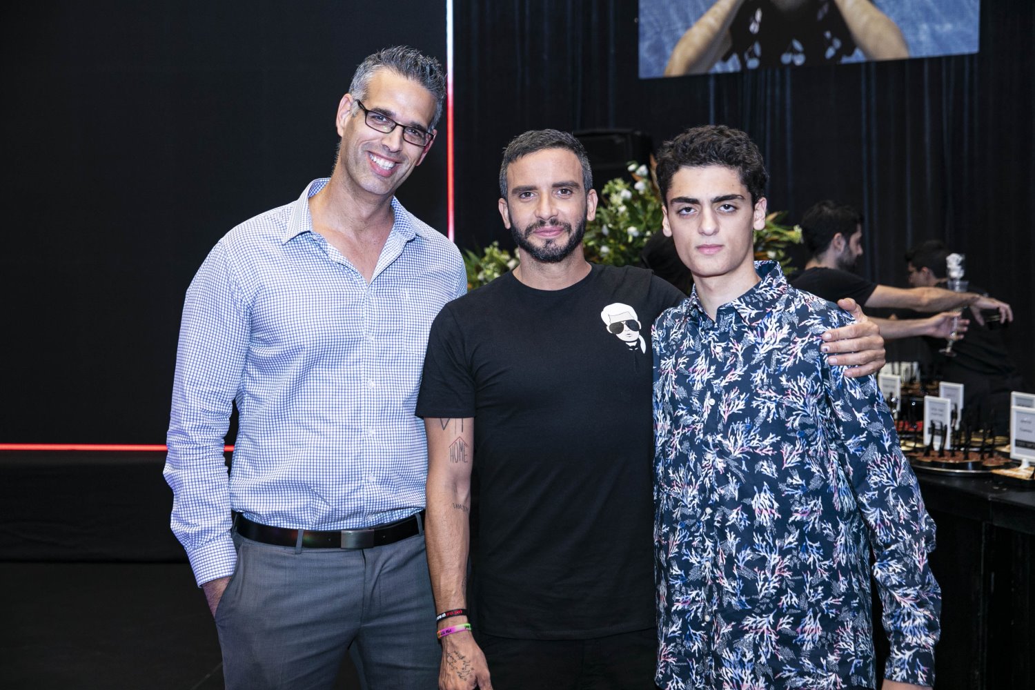 ינון גל און, מושיק גלאמין ושחר טביב | צילום: לנס הפקות