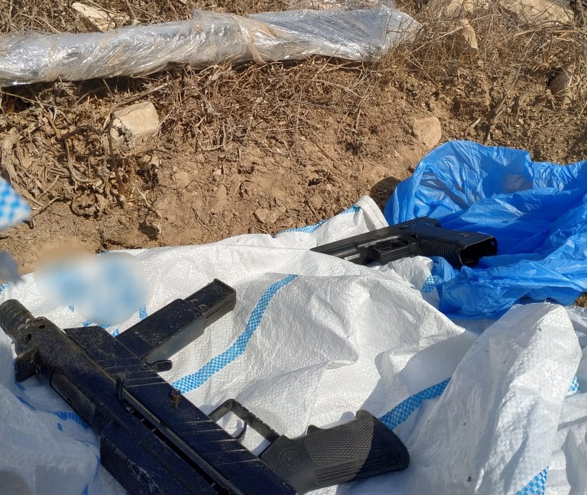 הנשק שנתפס | צילום: דוברות המשטרה