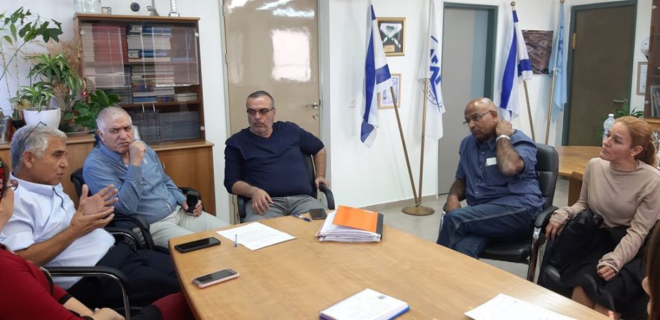 השימוע לחברת ההסעות שנערך במועצת מיתר | צילום: באדיבות מועצת מיתר