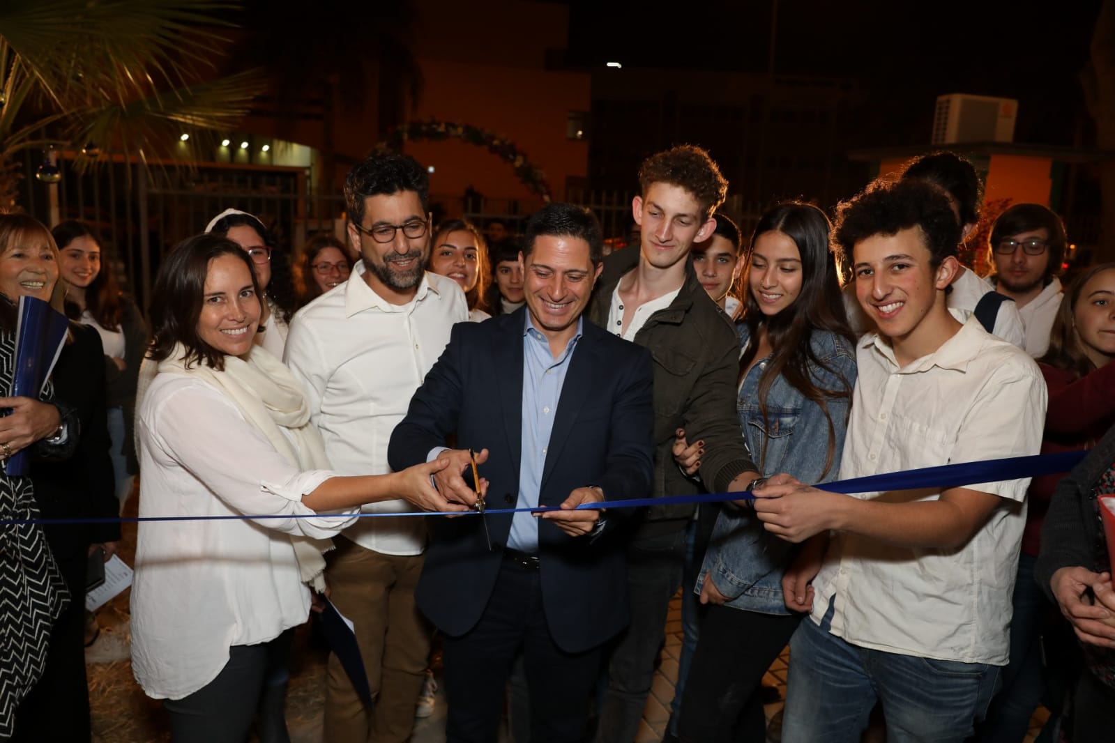 התיכון האנתרופוסופי נחנך רשמית | צילום: דוברות עיריית ב&quot;ש