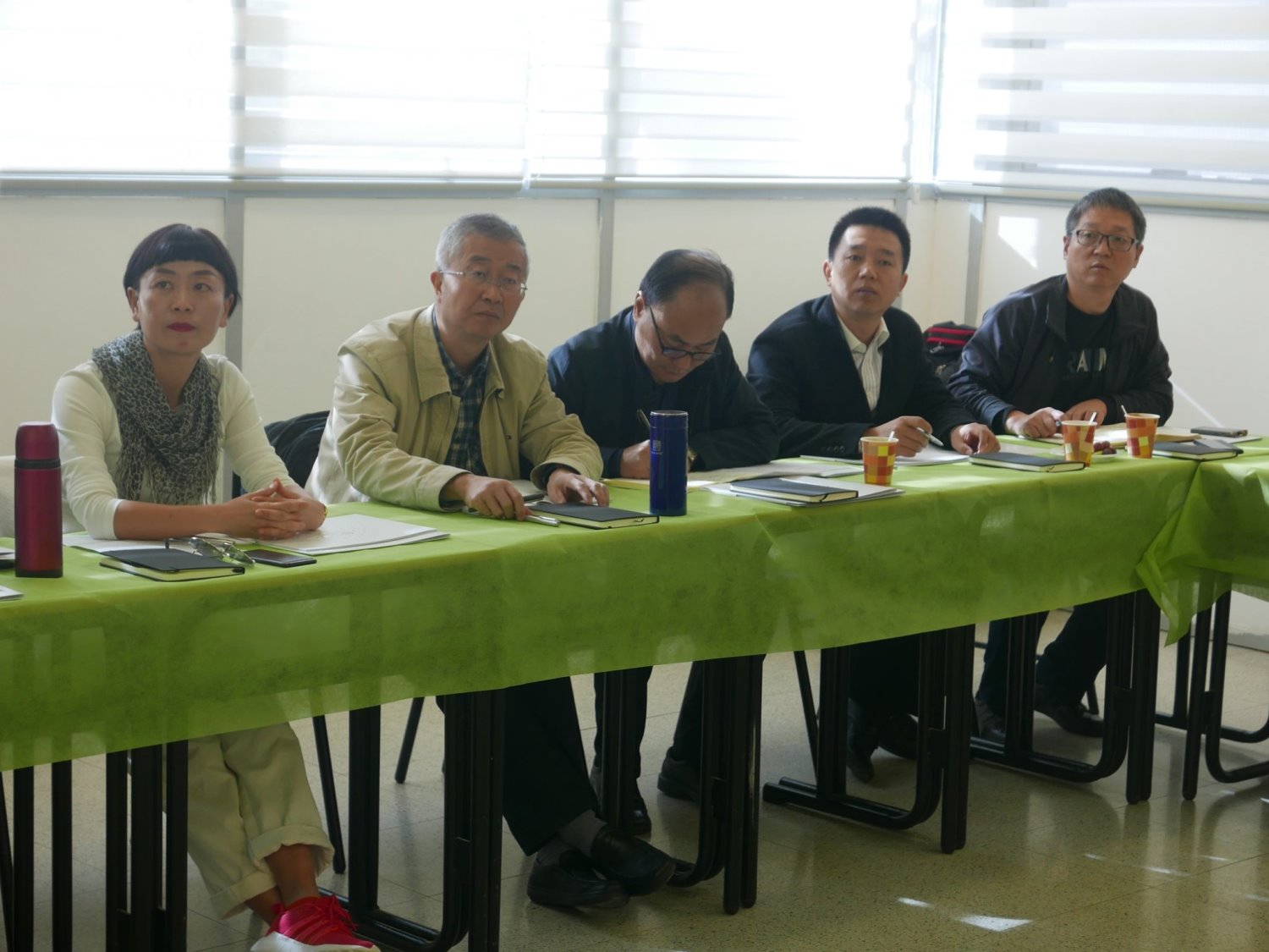 המשלחת הסינית במכללה צילום: מכללת סמי שמעון