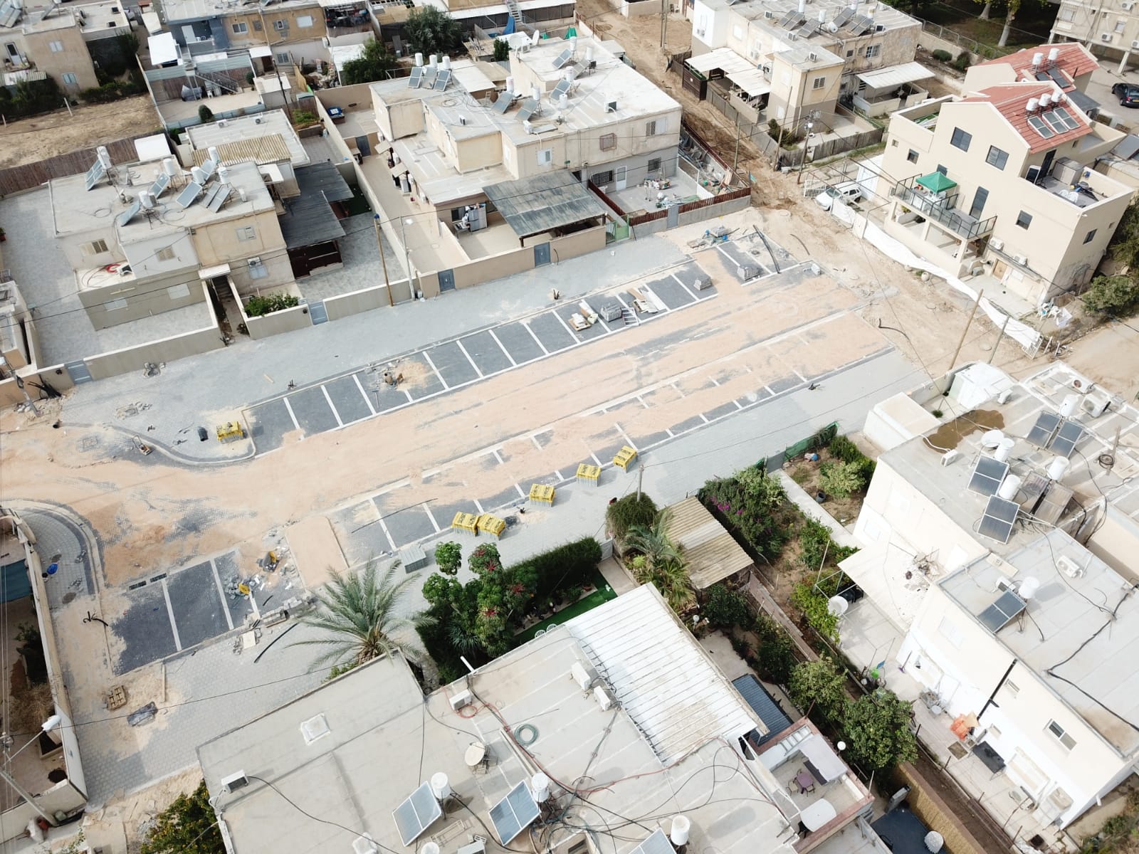 מבט מלמעלה על השיפוץ שנעשה | צילום: באדיבות עיריית באר שבע