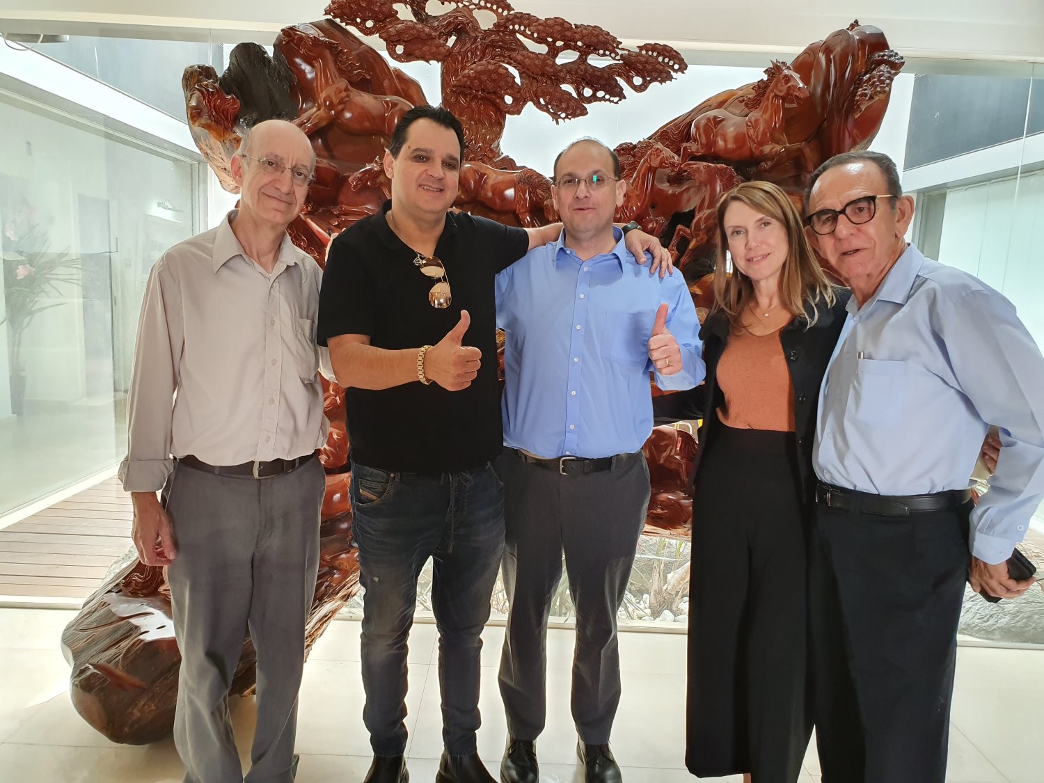 עודד שריקי בתרומה גדולה ומשמעותית לבית החולים סורוקה צילום: יחצ 