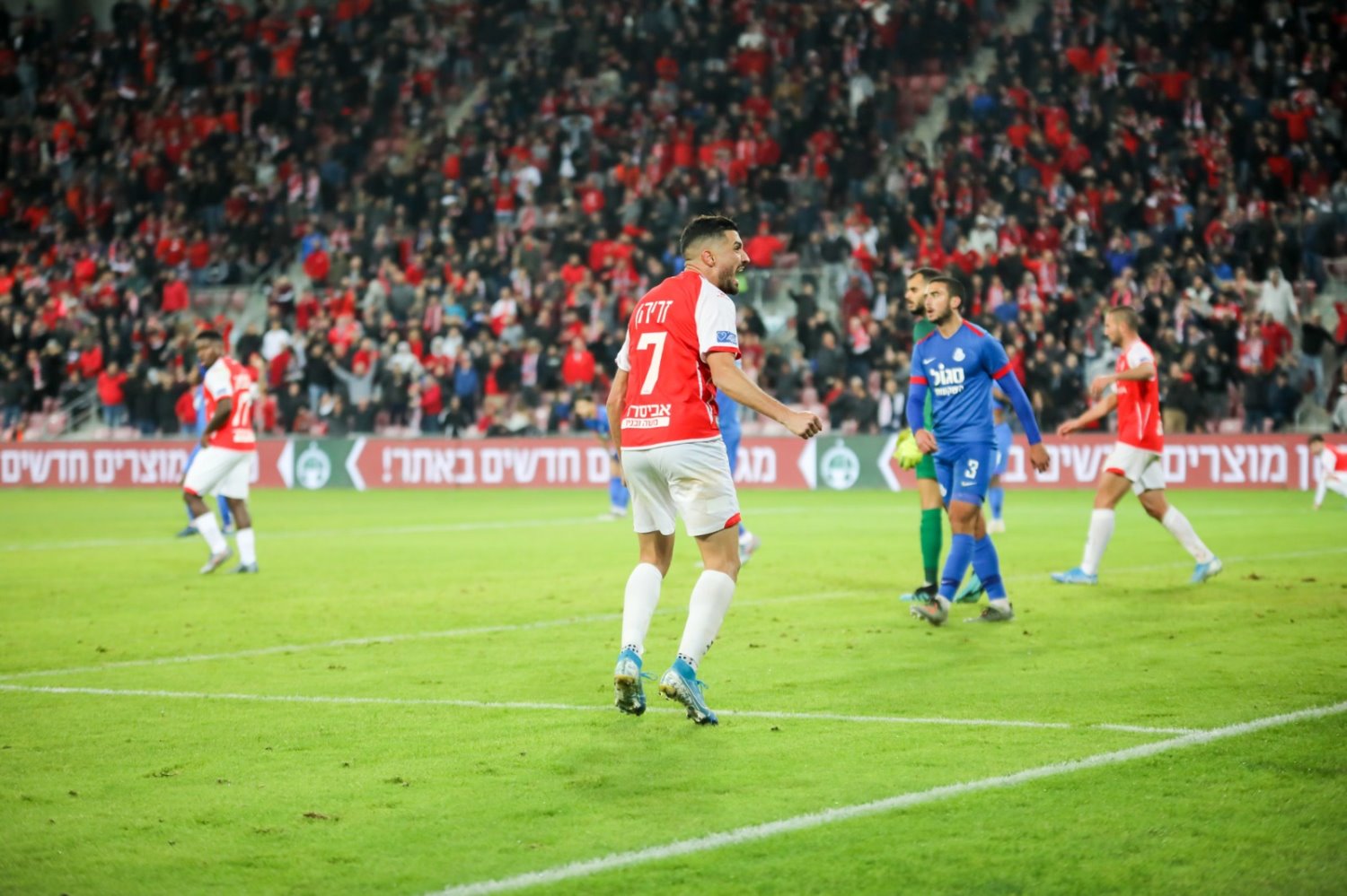 זריהן כבש את השוויון. צילום: זאב דיקמן