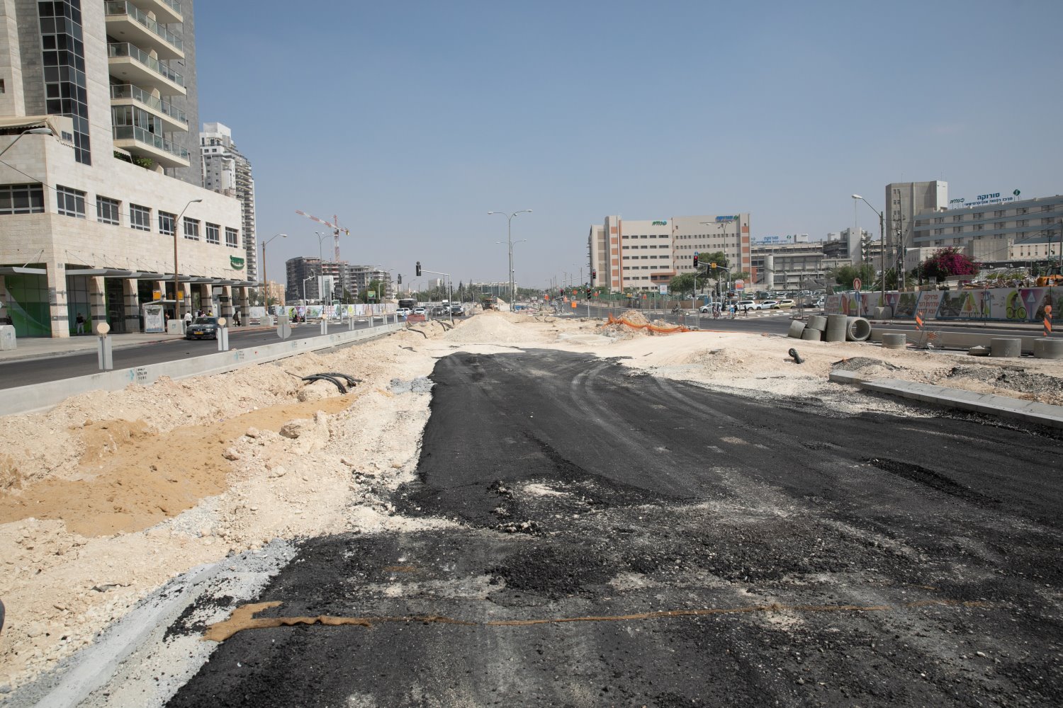 יוצרים תוואי נסיעה חדש | צילום: דיאגו מיטלברג