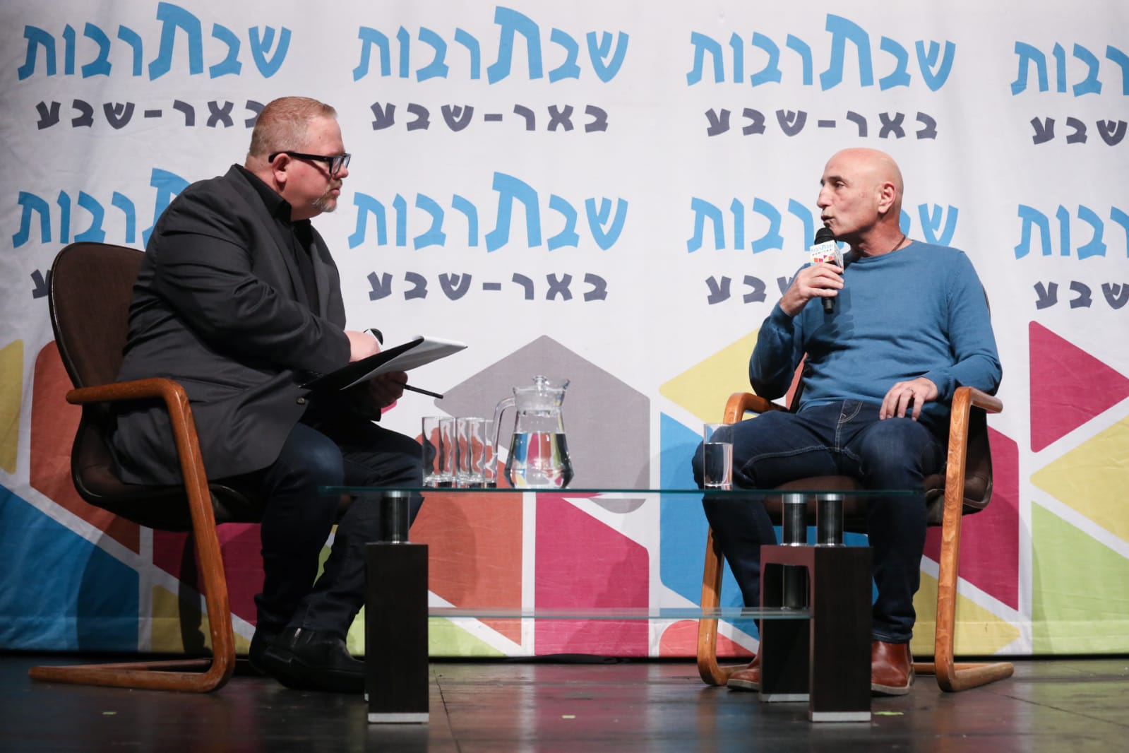 ח&quot;כ עפר שלח בשבת תרבות באר שבע באדיבות עיריית באר שבע 