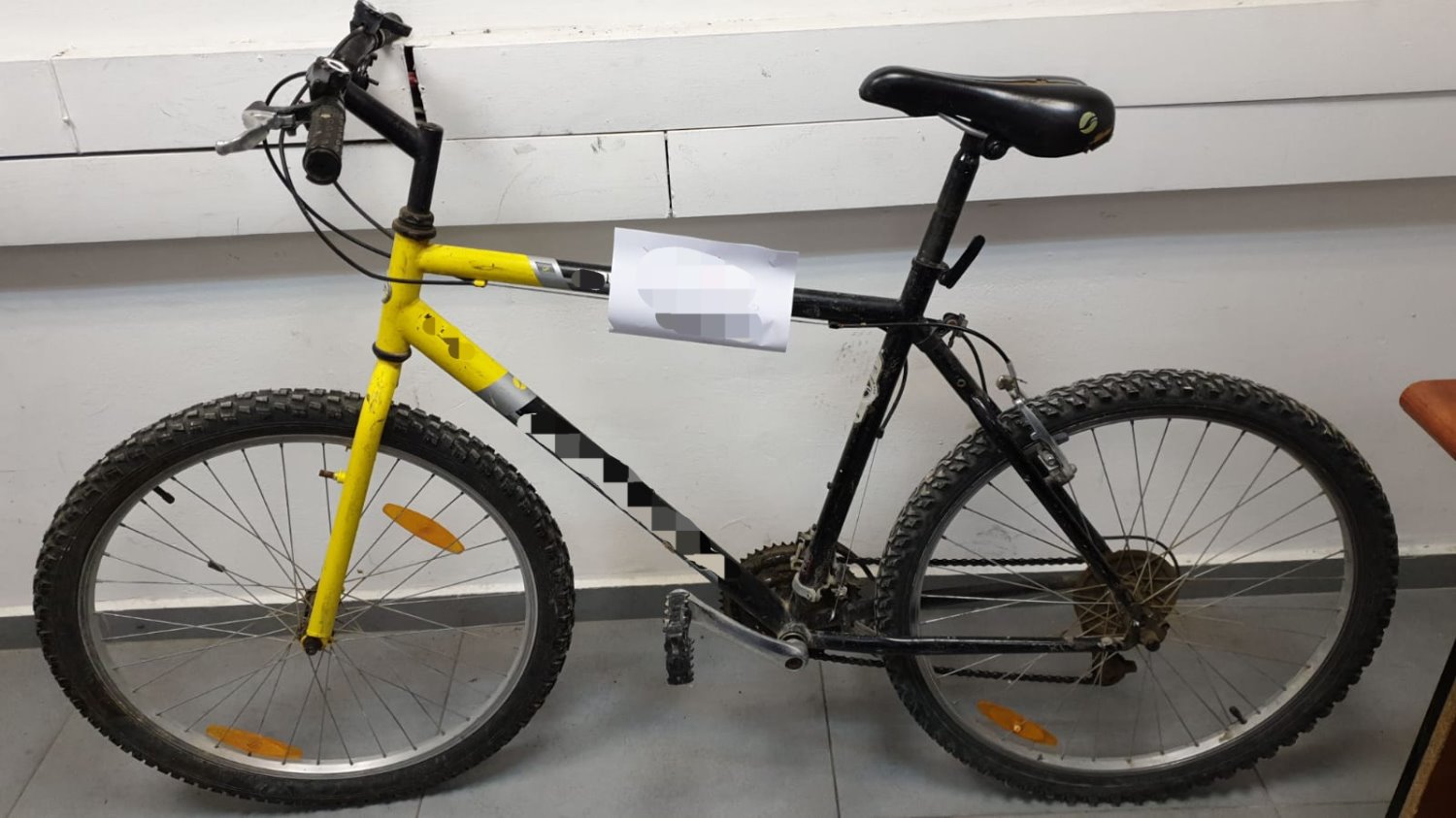 האופניים הגנובות. צילום: משטרת ישראל