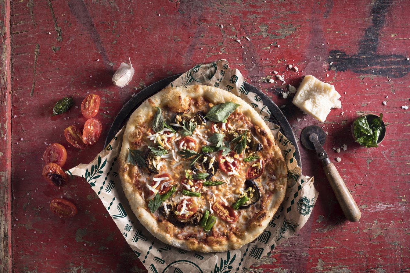 מסעדת ויוינו- פיצה מלנזנה - קרדיט דניאל לילה