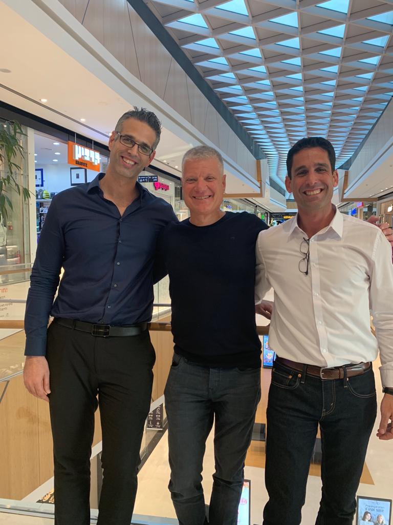 אייל מור, ארנון תורן ושחר טביב. צילום: חן קוגל