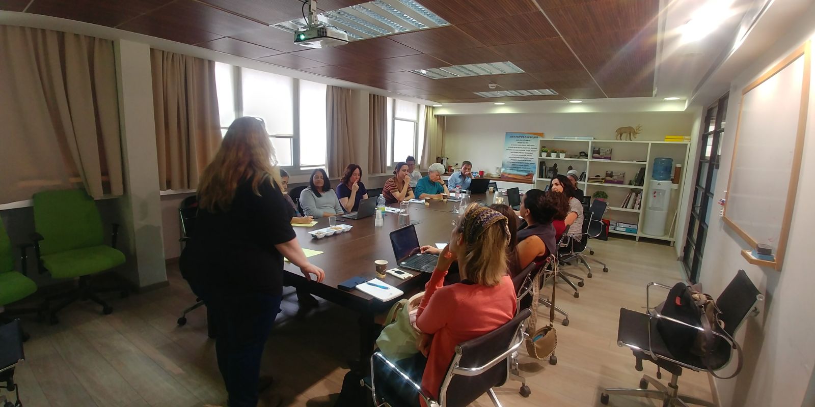 הכנה לקורס מטפלים בנגב - צילום באדיבות הרשות לפיתוח הנגב