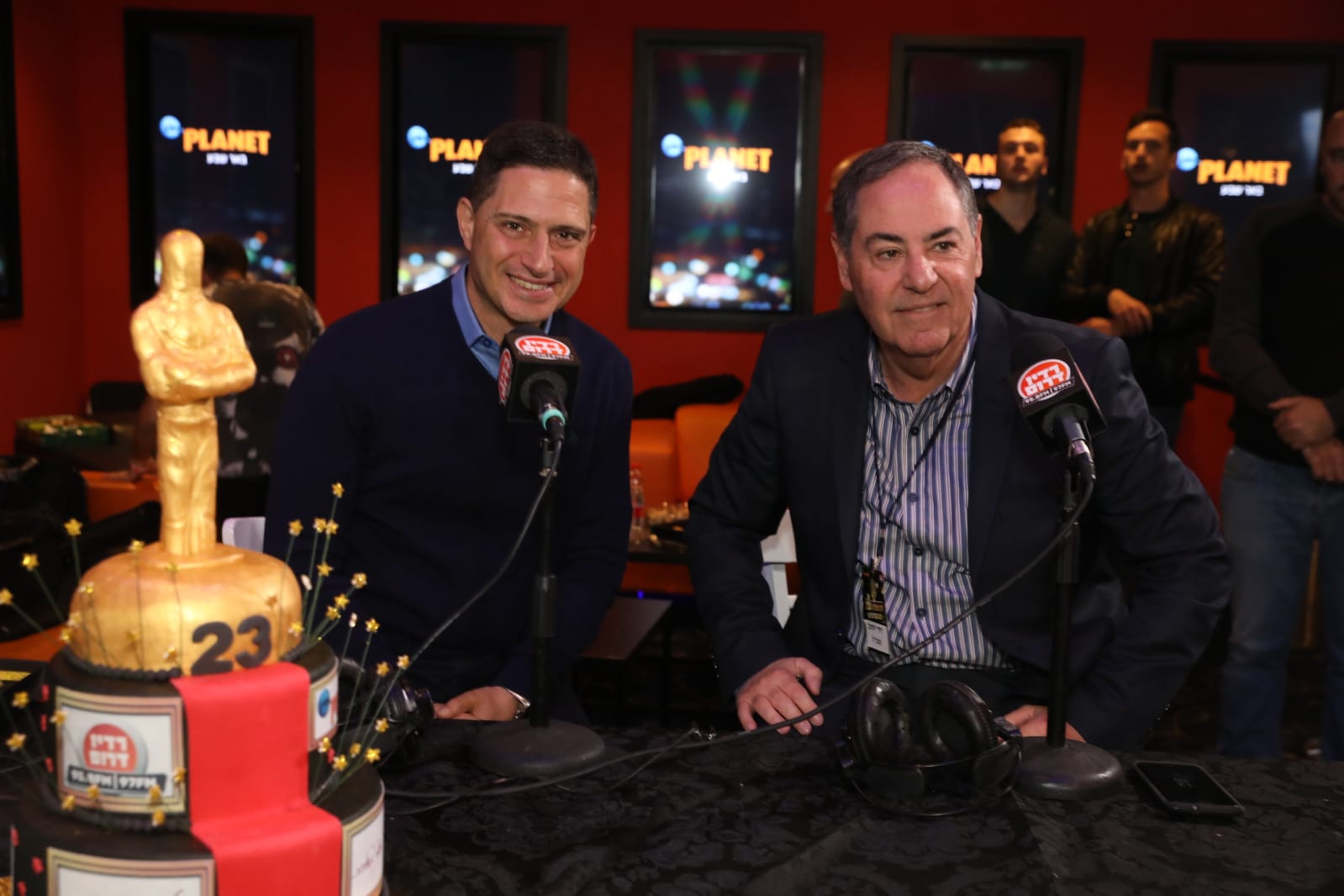 דויד יוסוב ורוביק דנילוביץ'. צילום: דיאגו מיטלברג