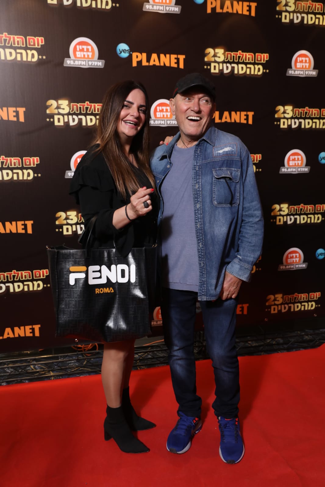 שלומי שבת ואופירה אסייג. צילום: דיאגו מיטלברג